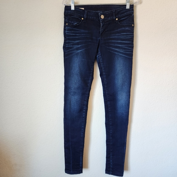 Decree Dark Wash Denim Leggings, Size  5 - Picture 1 of 6